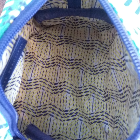 Stella & Dot Aztec Cosmetic Pouf - Picture 4 of 4